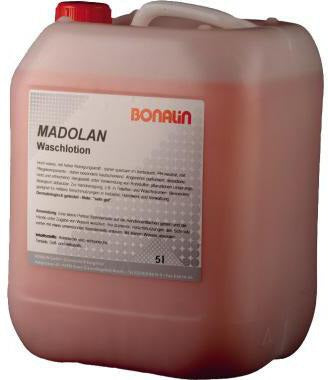 BONALIN Flüssigseife Madolan 5 Liter rosa – dermatologisch getestete Handseife für Industrie und Verwaltung