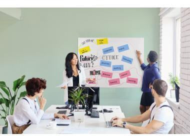 Legamaster Whiteboardfolie Magic Chart XL, 15 Blatt, selbsthaftend, 120 x 90 cm, inkl. Marker