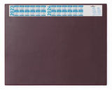 DURABLE Schreibunterlage 65 x 52 cm mit Jahreskalender, grau, rutschfest, PVC, 2 mm