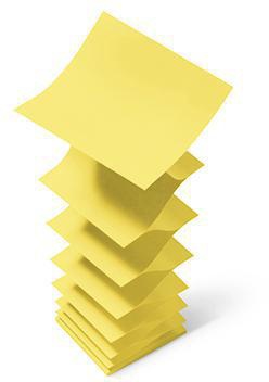 Post-it Haftnotiz R330-CY Z-Notes 76x76mm, 100 Blatt/Block, 12 Blöcke im Spender