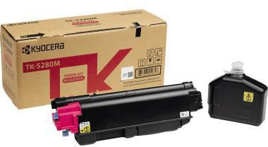 KYOCERA Toner TK-5280M Magenta Originalzubehör für ECOSYS P6235cdn, M6635cidn, M6235cidn – ca. 11.000 Seiten
