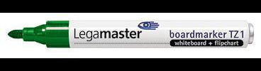 Legamaster Boardmarker TZ1 7-110001 – 1,5–3 mm Rundspitze, schwarz, nachfüllbar, Made in Germany