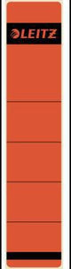 LEITZ Ordnerrückenetiketten 39x192 mm schmal/kurz, 10 Etiketten, selbstklebend, gelb