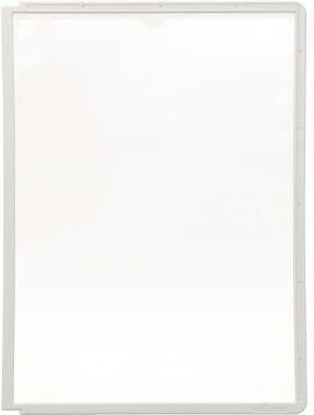 DURABLE Sichttafel SHERPA Panel 560604 DIN A4 PP gelb – scannertauglich, mit farbigem Profilrahmen