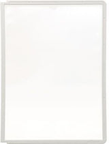 DURABLE Sichttafel SHERPA Panel 560604 DIN A4 PP gelb – scannertauglich, mit farbigem Profilrahmen