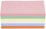 MAGNETOPLAN Moderationskarten 200x100 mm farbig sortiert, 500 Stück, 120 g/m² Offsetpapier