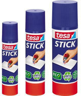 tesa Klebestift ecoLogo 57028-00200 40g – lösemittelfreier Klebstoff mit Steckverschlusskappe