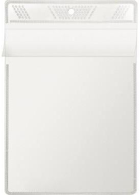 VELOFLEX Sichttasche DIN A6 glasklar, 10 St./Pack. – PVC-Hartfolie mit Aufhängeloch