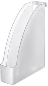 LEITZ Stehsammler Plus 24760095 DIN A4 78mm PS schwarz – flexibler Stehsammler für Quer- und Hochformat