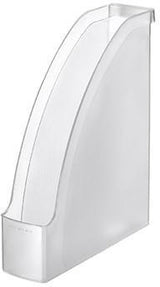 LEITZ Stehsammler Plus 24760095 DIN A4 78mm PS schwarz – flexibler Stehsammler für Quer- und Hochformat