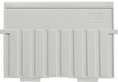 HAN Stützplatte 9025-11 für DIN A5 quer – Polystyrol, lichtgrau, Made in Germany