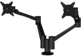 Dataflex Doppelmonitorarm Viewlite Plus 58.650 – 2 Arme, 7 kg, weiß, Aluminium