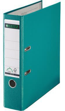 LEITZ Ordner 1010 DIN A4 80 mm Polypropylen weiß – 180°-Präzisionshebelmechanik