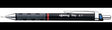 rotring Tikky Druckbleistift 0,7 mm HB schwarz – präziser Minenvorschub, ergonomischer Soft-Touch-Griff