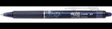 PILOT FriXion Clicker Tintenroller 0,4 mm – radierbarer Tintenroller mit Druckmechanik, schwarz