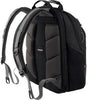 Wenger Rucksack Legacy 600631 schwarz/grau – Notebookrucksack mit Air-flow Rückenpolster und 3-fach gepolstertem Laptopfach