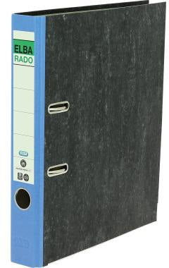 ELBA Ordner rado klassik 50mm DIN A4 Pappe gelb – Präzisionsmechanik, Blauer Engel