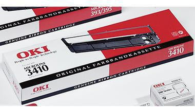OKI Farbband 09002308 – Nylon, schwarz, ca. 10 Mio. Zeichen, für ML-3410