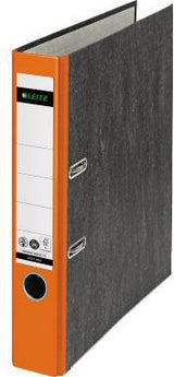 Leitz Ordner 10505015 DIN A4 52 mm gelb – 180° Präzisionshebelmechanik, FSC, Blauer Engel