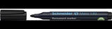 Schneider Permanentmarker Maxx 130 – 1-3 mm Rundspitze, schwarz, nachfüllbar