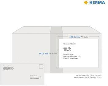 HERMA Universaletikett SPECIAL gelb 199,6 x 143,5 mm A4 200 Etiketten