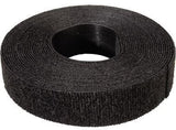 NEUTRALWARE Klettband 20 mm x 5 m nicht selbstklebend schwarz – Kabelbinder mit Klettverschluss