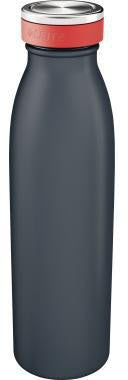 Leitz Cosy Trinkflasche 500 ml grau – doppelwandig, auslaufsicher, 7 h warm / 15 h kalt