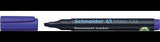 Schneider Permanentmarker Maxx 133 – Keilspitze 1-4 mm, schwarz, nachfüllbar, Made in Germany
