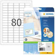 HERMA Universaletikett PREMIUM 35,6 x 16,9 mm, 2.000 Etiketten, weiß, matt, FSC, Made in Germany