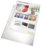 BENE Prospekthülle DIN A4 140 mic oben/links offen PP transparent 25 St./Pack.