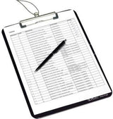 Herlitz Klemmbrett easy orga to go DIN A4, Polystyrol opak schwarz, Metallklemme