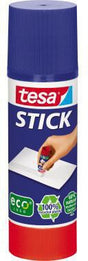 tesa Klebestift ecoLogo 57028-00200 40g – lösemittelfreier Klebstoff mit Steckverschlusskappe