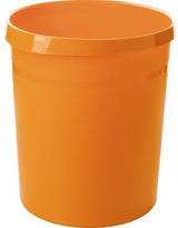 HAN Papierkorb GRIP 18190-11 18 Liter Kunststoff lichtgrau – ergonomischer Griffrand