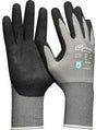 GEBOL Arbeitshandschuh Master Flex Gr. 9 – Nahtloser Feinstrick mit Sandy-Finish