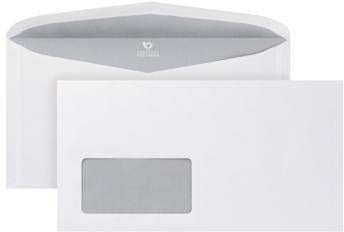 POSTHORN Briefumschlag 2000 DIN C6/C5 mit Fenster, 80 g/m², weiß, 1.000 Stück
