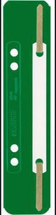 Leitz Heftstreifen kurz 37100001 35x158mm PP weiß 25 St./Pack.