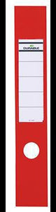 DURABLE Ordnerrückenetikett ORDOFIX® breit/lang 60 x 390 mm selbstklebend mit Griffloch 10 Stück