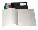 DURABLE Schnellhefter DIN A4 Polyethylen schwarz mit Innentasche