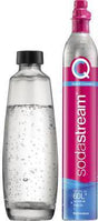 Sodastream CO2-Zylinder Quick Connect mit 1 l Glasflasche – für bis zu 60 L Sprudelvergnügen