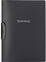 DURABLE Bewerbungsmappe DURASWING JOB A4 dunkelblau – 30 Blatt, ohne Lochen