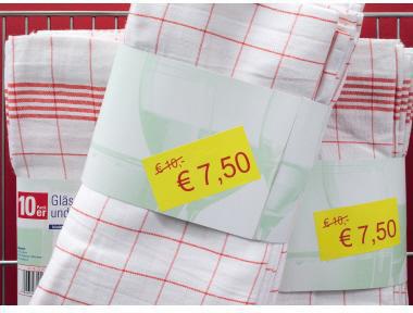 HERMA Universaletiketten 105 x 37 mm gelb, 1.600 Stück, A4-Bogen, FSC, Made in Germany