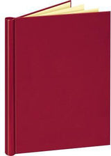 VELOFLEX Klemmbinder DIN A4 weinrot – 150 Blatt, Leinen-Kaschierung, Stahlfeder