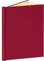 VELOFLEX Klemmbinder DIN A4 weinrot – 150 Blatt, Leinen-Kaschierung, Stahlfeder