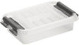 SUNWARE Aufbewahrungsbox the q-line 0,2 l transparent – Stapelbar mit Clip-Deckel