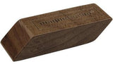 magnetoplan Holzmagnet 1665251 rechteckig Walnuß 4 St. – Design Wood Series, extra-starke Neodym-Magnete