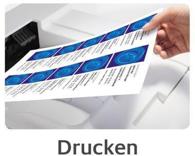 Avery Zweckform Visitenkarte Classic DIN A4 185 g/m² weiß 250 Stück