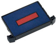 trodat Stempelkissen Printy 6/4750/2 blau/rot für Printy 4750, 4750L, 4755 – 2 Stück