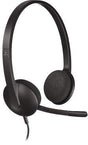 Logitech H340 USB-Headset mit Rauschunterdrückung – Schwarz, Plug & Play