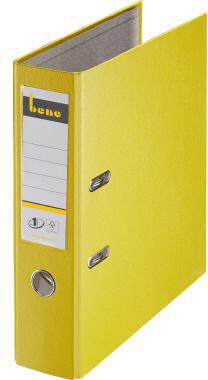 BENE Ordner 291400 blau DIN A4 80 mm PP FSC – Klassischer Standardordner