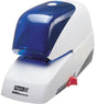 RAPID Elektroheftgerät 5050e – Leise, 50 Blatt, Kassette 5050, weiß/blau